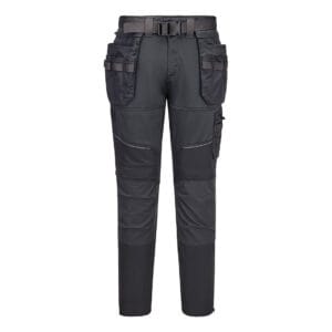 DELOVNE STRETCH KLASIK HLAČE Z VISEČIMI ŽEPI JOGGER KX343 - slika 1