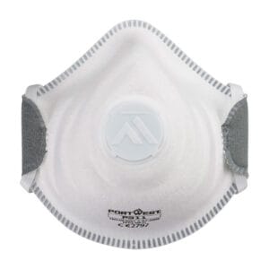 RESPIRATOR Z VENTILOM OBLIKOVAN FFP3 P311 (10 KOS) - slika 1