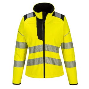 VISOKOVIDNA ŽENSKA SOFTSHELL  JAKNA PW381 - slika 3